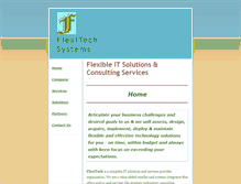 Tablet Screenshot of flexitechsystems.com